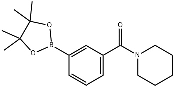 3-(PIPERIDINE-1-CARBONYL)PHENYLBORONIC ACID, PINACOL ESTER