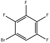 1-BROMO-2,3,4,5-TETRAFLUOROBENZENE Structural