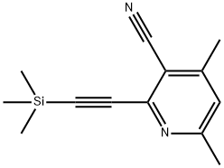 4,6-DIMETHYL-2-TRIMETHYLSILANYLETHYNYL-NICOTINONITRILE