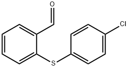 2-(4-CHLOROPHENYLTHIO)BENZALDEHYDE Structural