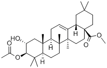 3-ACETYLOXY-2-HYDROXY-(2ALPHA,3BETA)-OLEAN-12-EN-28-OIC ACID METHYL ESTER