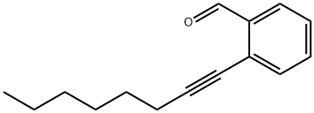 2-OCT-1-YNYL-BENZALDEHYDE Structural