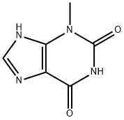 3-Methylxanthine  Structural