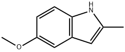 5-METHOXY-2-METHYLINDOLE Structural