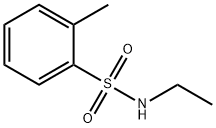 N-Ethyl-o-toluenesulfonamide  Structural