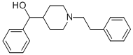 ALPHA-PHENYL-1-(2-PHENYLETHYL)-4-PIPERIDINEMETHANOL Structural