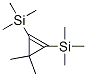 Silane, (3,3-dimethyl-1-cyclopropene-1,2-diyl)bis[trimethyl- Structural