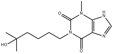 1-(5-hydroxy-5-methylhexyl)-3-methylxanthine