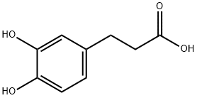 Dihydrocaffeic acid Structural