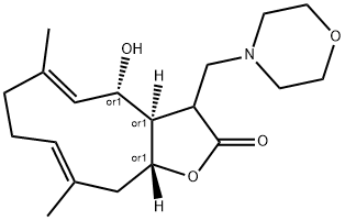 (4R,5E,9E)-3a,4,7,8,11,11aβ-Hexahydro-4α-hydroxy-6,10-dimethyl-3-(morpholinomethyl)cyclodeca[b]furan-2(3H)-one