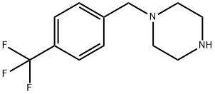 1-(4-(TRIFLUOROMETHYL)BENZYL)PIPERAZINE& Structural