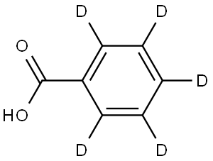 BENZOIC ACID-D5 Structural