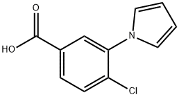 4-chloro-3-(1H-pyrrol-1-yl)benzoic acid