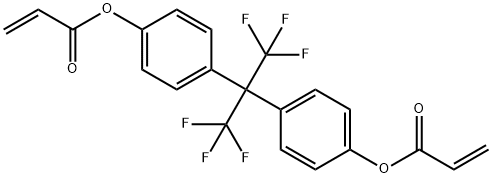 4,4'-(HEXAFLUOROISOPROPYLIDENE) DIPHENYL DIACRYLATE