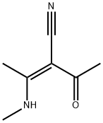 2-Butenenitrile, 2-acetyl-3-(methylamino)-, (Z)- (9CI)