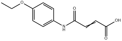 N-(4-ETHOXYPHENYL)MALEAMIC ACID Structural