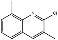 2-CHLORO-3,8-DIMETHYLQUINOLINE Structural