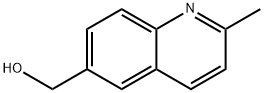 (2-Methyl-6-quinolinyl)methanol Structural