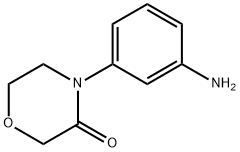 4-(3-AMino-phenyl)-Morpholin-3-one Structural