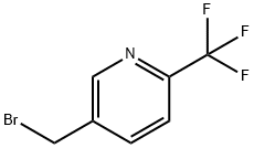 5-(bromomethyl)-2-(trifluoromethyl)pyridine Structural