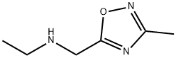 N-[(3-methyl-1,2,4-oxadiazol-5-yl)methyl]ethanamine(SALTDATA: FREE) Structural