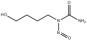 N-(4-Hydroxybutyl)-N-nitrosourea Structural