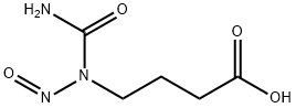 N-(3-Carboxypropyl)-N-nitrosourea Structural