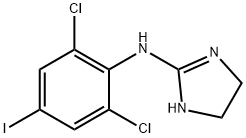 P-IODOCLONIDINE HYDROCHLORIDE Structural