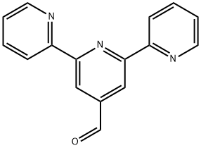 2,2':6',2''-TERPYRIDINE-4'-CARBALDEHYDE Structural