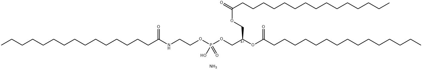 1,2-DIHEXADECANOYL-SN-GLYCERO-3-PHOSPHO[N-HEXADECANOYL]ETHANOLAMINE AMMONIUM SALT