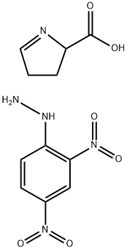 DL-DELTA-PYRROLINE-5-CARBOXYLIC ACID*2,4 -DINITROPHE Structural