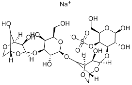 NEOCARRATETRAOSE 4(1)-SULFATE SODIUM SALT Structural