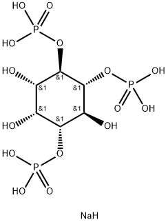 D-MYO-INOSITOL 1,4,5-TRISPHOSPHATE HEXASODIUM SALT Structural