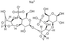 NEOCARRATETRAOSE 4(1),4(3)-DISULFATE DISODIUM SALT Structural