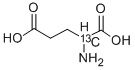 DL-GLUTAMIC-2-13C ACID Structural