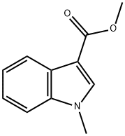 1-methylindole-3-carboxylic acid methyl ester Structural