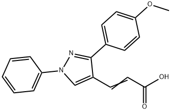 3-[3-(4-METHOXY-PHENYL)-1-PHENYL-1H-PYRAZOL-4-YL]-ACRYLIC ACID