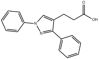 1,3-DIPHENYLPYRAZOLE-4-PROPIONIC ACID