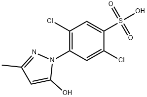 1-(2 5-DICHLORO-4-SULFOPHENYL)-3-METHYL& Structural