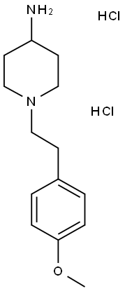 4-AMINO-1-(4-METHOXYPHENETHYL)PIPERIDINE DIHYDROCHLORIDE Structural