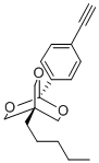 2,6,7-Trioxabicyclo(2.2.2)octane, 1-(4-ethynylphenyl)-4-pentyl-