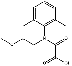 Acetic acid, 2-[(2,6-dimethylphenyl)(2-methoxyethyl)amino]-2-oxo- Structural