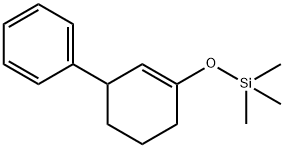 Cyclohexene, 3-phenyl-1-(trimethylsilyloxy)- Structural
