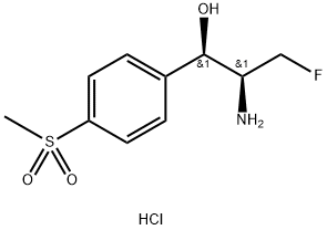 FLORFENICOL AMINE, HYDROCHLORIDE Structural