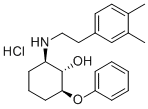 (1-alpha,2-beta,6-beta)-2-((2-(3,4-Dimethylphenyl)ethyl)amino)-6-pheno xycyclohexanol HCl