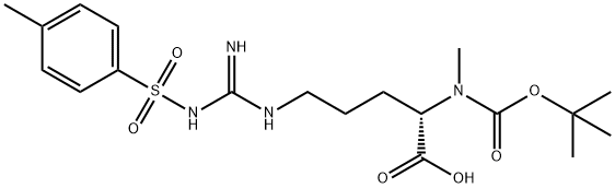 BOC-N-ME-ARG(TOS)-OH Structural