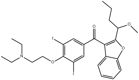 1-Methoxy AMiodarone Structural