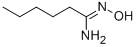 N-HYDROXY-HEXANAMIDINE Structural