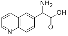 2-AMINO-2-(QUINOLIN-6-YL)ACETIC ACID Structural