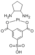 1,3-Benzenedicarboxylic acid, 5-sulfo-, platinum complex (9CI)